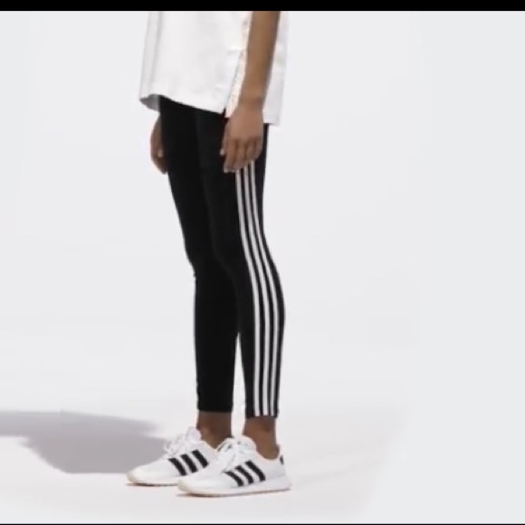 adidas Pants - Adidas 3 Stripe Tights/pants-workout or altleisure